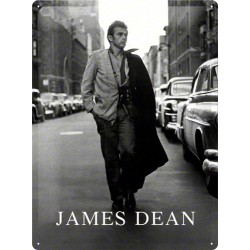 Placa metalica - James Dean  - 30x40 cm